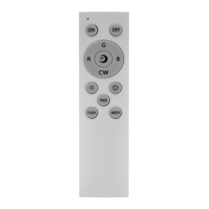 Globo - Lámpara de techo LED RGB regulable 1xLED/12W/230V + 1xLED/3W + mando a distancia