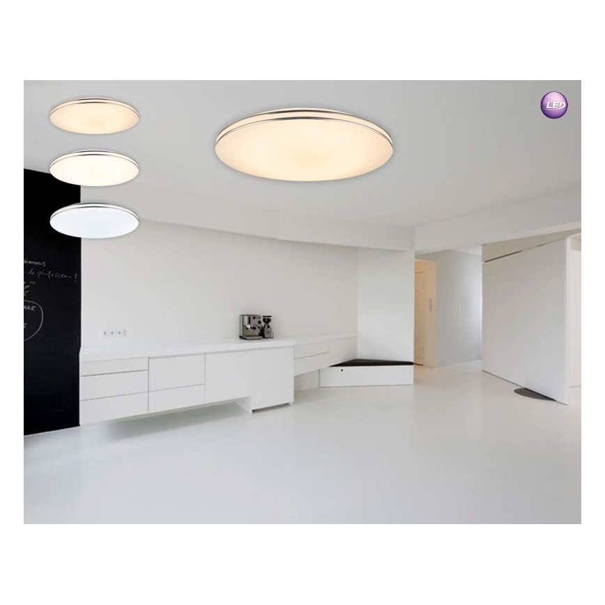 GLOBO 483888-24 - Plafón LED PIERRE 1xLED/24W/230V