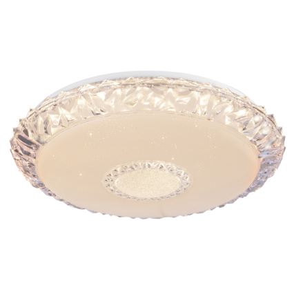 Globo - Lámpara de techo LED regulable LED/40W/230V 2700-6500K diámetro 50 cm Wi-Fi Tuya + mando a distancia