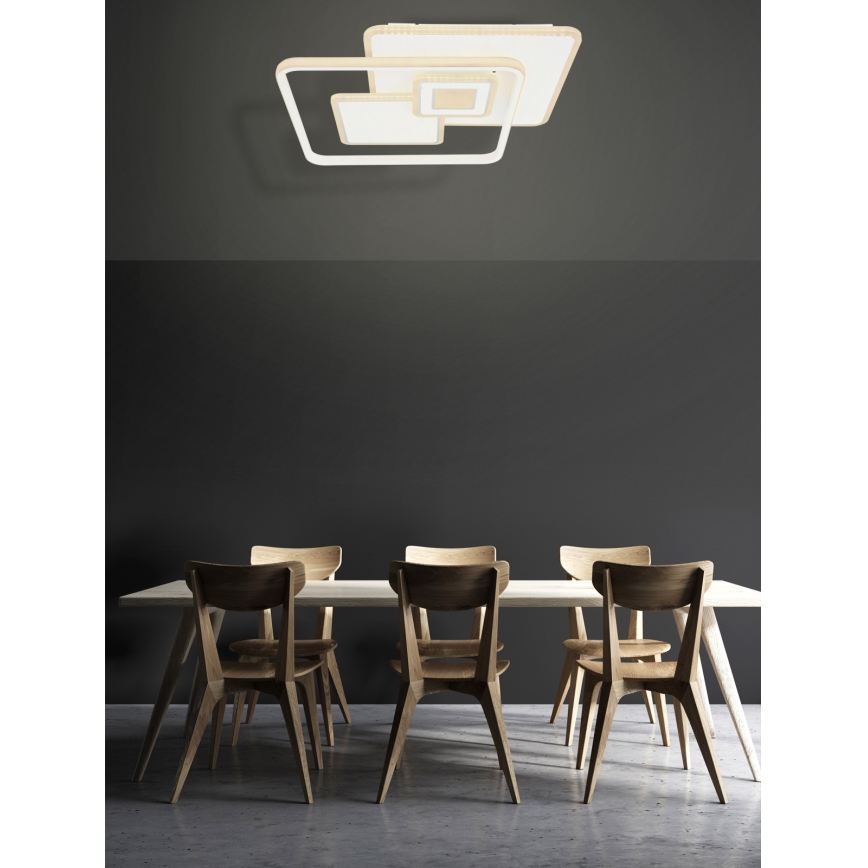 Globo - Plafón LED regulable RODERICK LED/50W/230V + mando a distancia