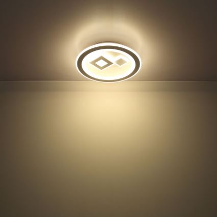 Globo - Lámpara de techo LED regulable LED/40W/230V 2700-6500K + mando a distancia