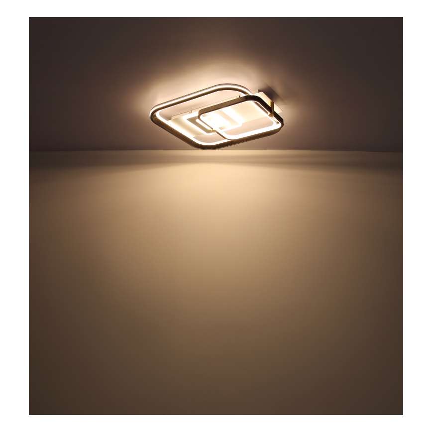 Globo 48459-48 - Lámpara de techo LED regulable ANI LED/48W/230V 2700-6000K 48x52 cm + mando a distancia