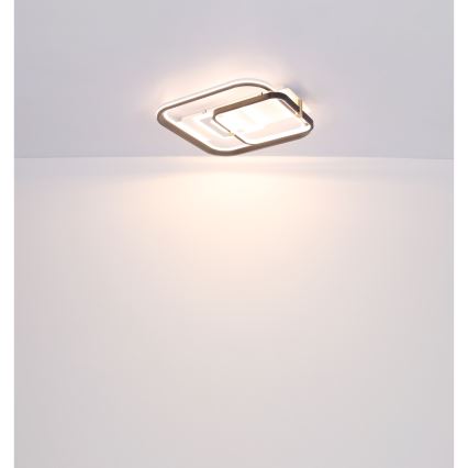 Globo 48459-48 - Lámpara de techo LED regulable ANI LED/48W/230V 2700-6000K 48x52 cm + mando a distancia