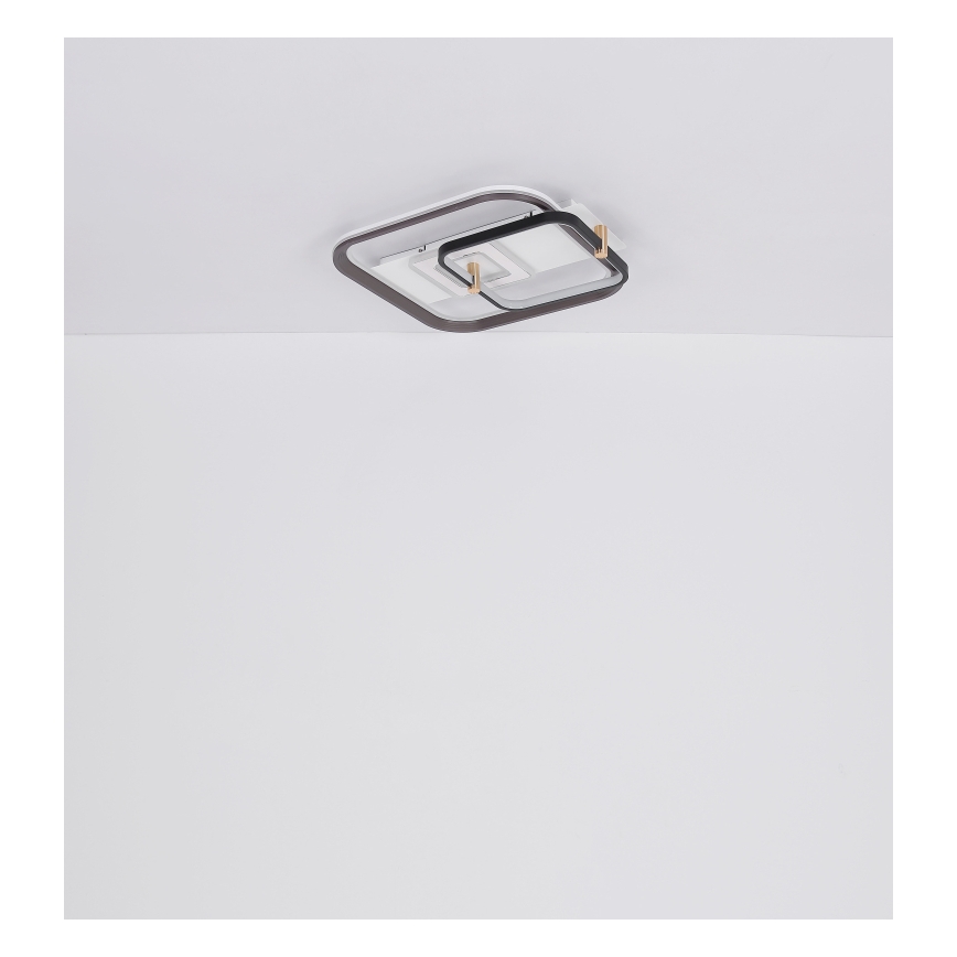 Globo 48459-48 - Lámpara de techo LED regulable ANI LED/48W/230V 2700-6000K 48x52 cm + mando a distancia