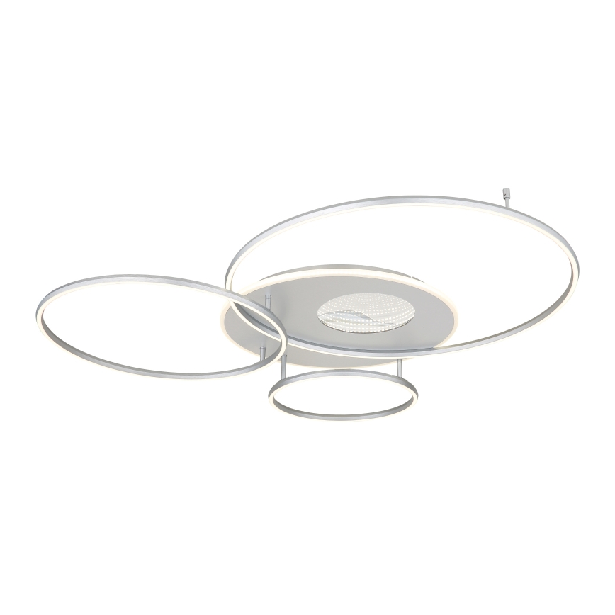 Globo - Lámpara de techo LED regulable LED/70W/230V 2700-6500K cromo mate + mando a distancia