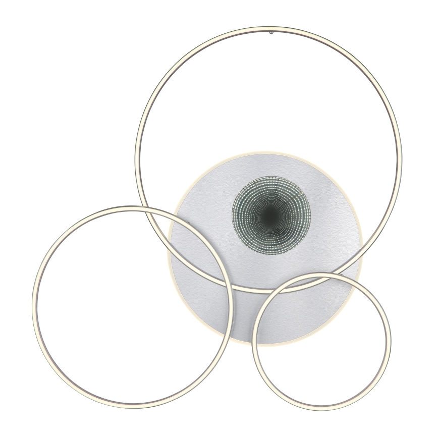 Globo - Lámpara de techo LED regulable LED/70W/230V 2700-6500K cromo mate + mando a distancia