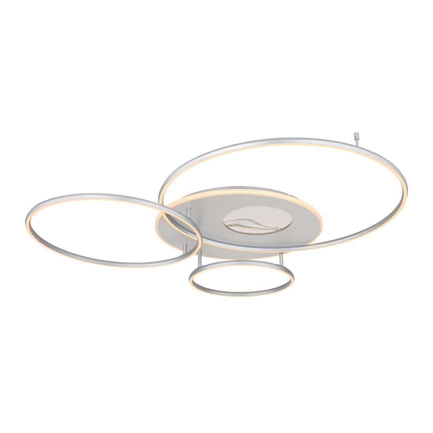 Globo - Lámpara de techo LED regulable LED/70W/230V 2700-6500K cromo mate + mando a distancia