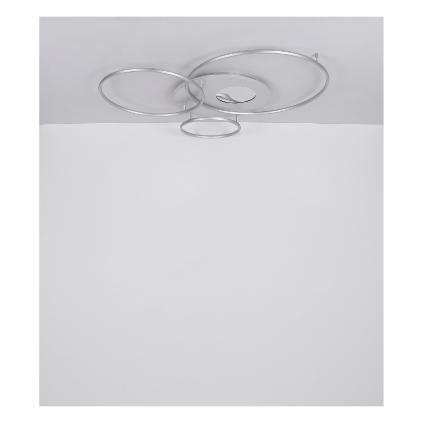 Globo - Lámpara de techo LED regulable LED/70W/230V 2700-6500K cromo mate + mando a distancia