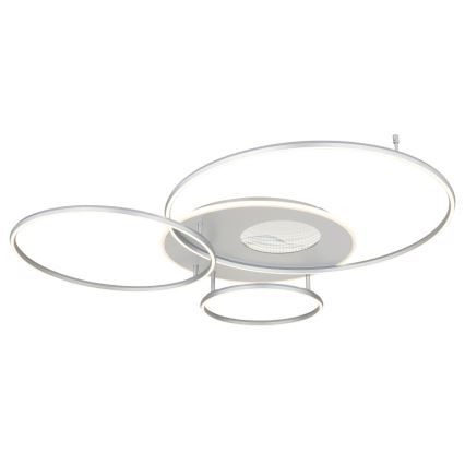 Globo - Lámpara de techo LED regulable LED/70W/230V 2700-6500K cromo mate + mando a distancia