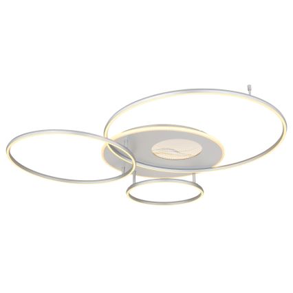 Globo - Lámpara de techo LED regulable LED/70W/230V 2700-6500K cromo mate + mando a distancia