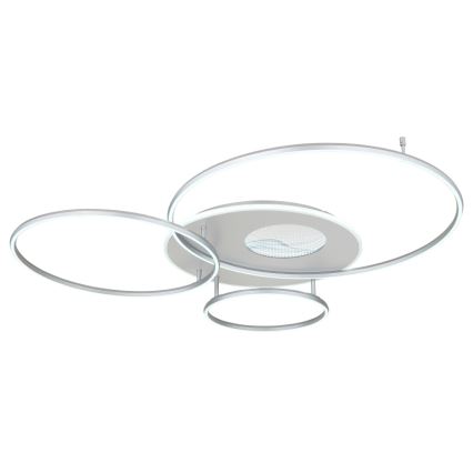 Globo - Lámpara de techo LED regulable LED/70W/230V 2700-6500K cromo mate + mando a distancia