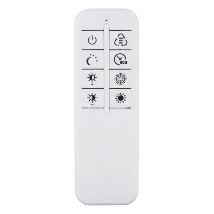 Globo - Lámpara de techo LED regulable LED/70W/230V 2700-6500K cromo mate + mando a distancia