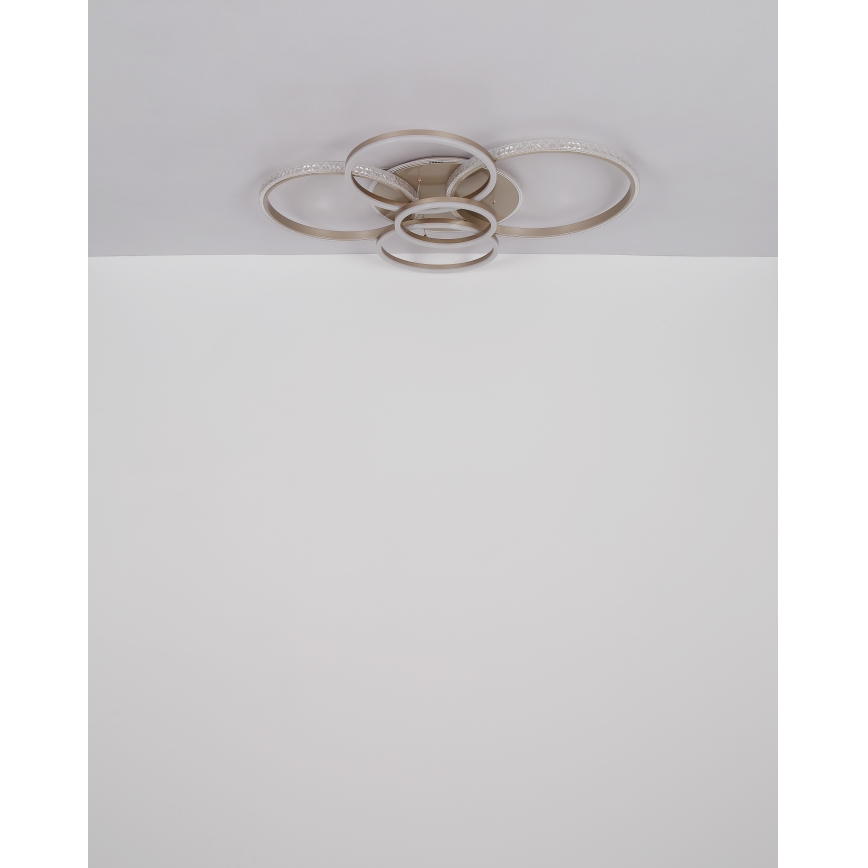Globo - Plafón LED LED/70W/230V 3000K 88x110 cm beige