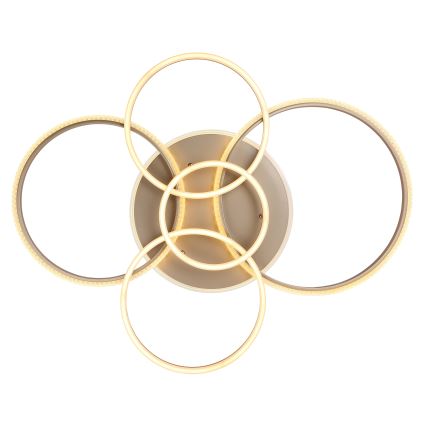 Globo - Plafón LED LED/70W/230V 3000K 88x110 cm beige