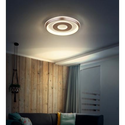 Globo - Plafón LED 40W 230V, 2700/4000/6500K, Ø 49 cm