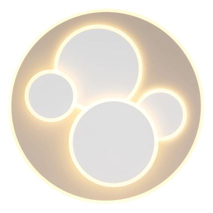 Globo - Lámpara de techo LED, 40 W, 230 V, 3000 K, Ø 49 cm