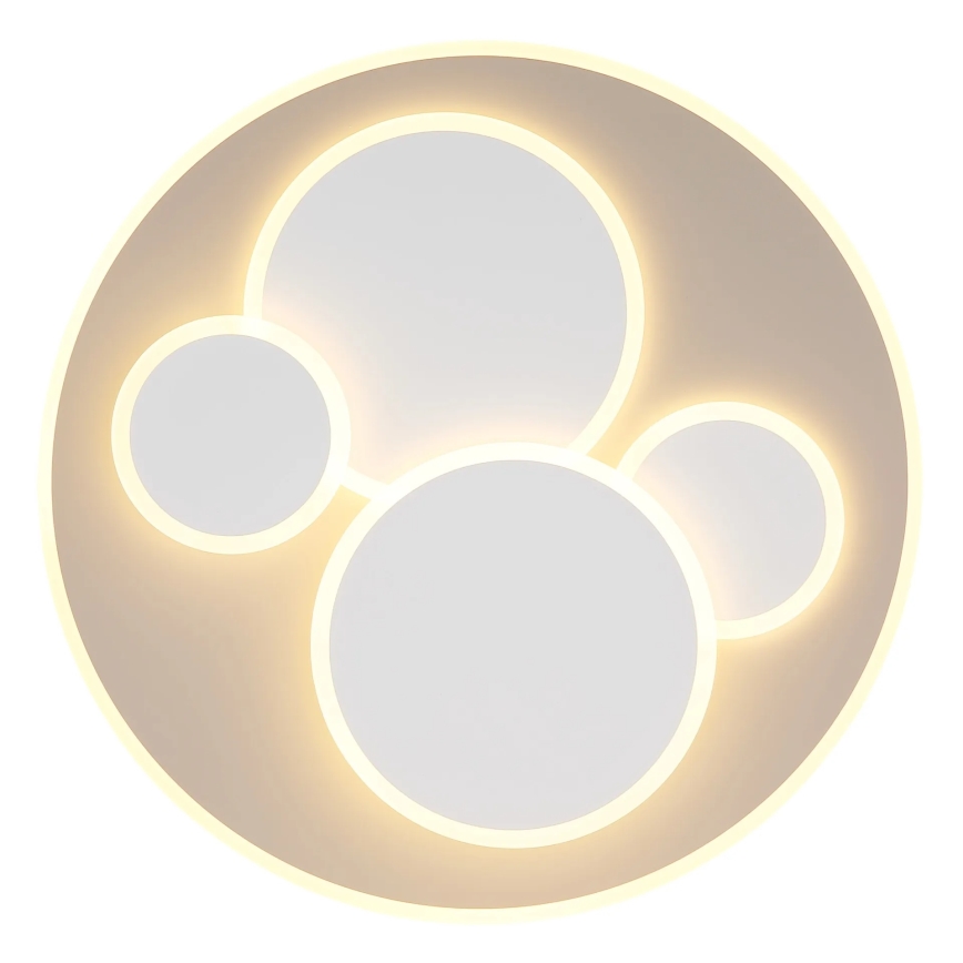 Globo - Lámpara de techo LED, 40 W, 230 V, 3000 K, Ø 49 cm