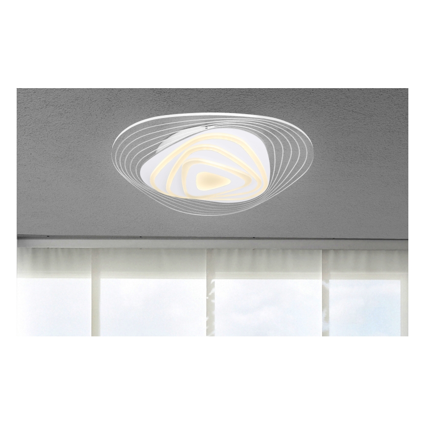 Globo - Lámpara de techo LED regulable LED/40W/230V 3000-6500K 50,2x48,8 cm Wi-Fi Tuya + mando a distancia