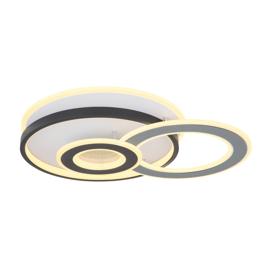 Globo 48552D4 - Lámpara de techo LED BRIENNA LED/40W/230V 43x52 cm blanco/gris