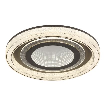 Globo - Lámpara de techo LED regulable LED/48W/230V 2700-6000K diámetro 48 cm antracita + mando a distancia