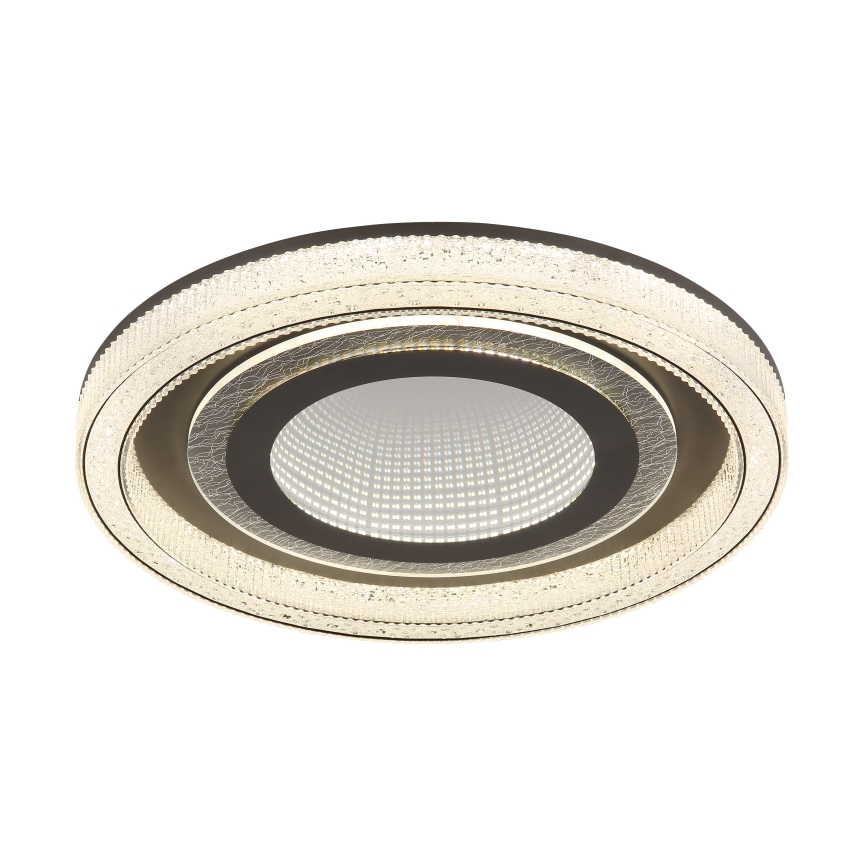 Globo - Lámpara de techo LED regulable LED/48W/230V 2700-6000K diámetro 48 cm antracita + mando a distancia