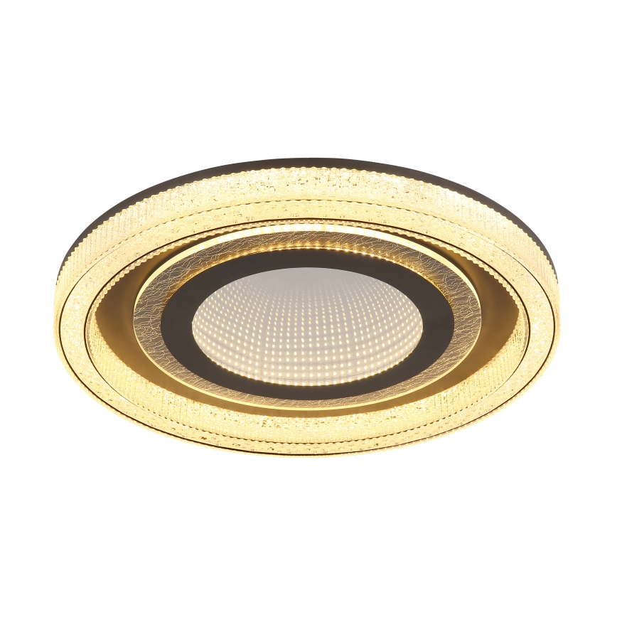 Globo - Lámpara de techo LED regulable LED/48W/230V 2700-6000K diámetro 48 cm antracita + mando a distancia