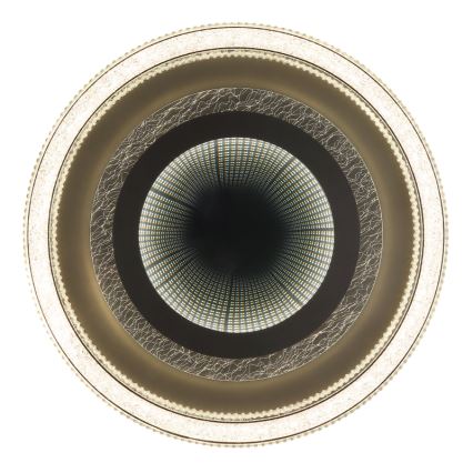 Globo - Lámpara de techo LED regulable LED/48W/230V 2700-6000K diámetro 48 cm antracita + mando a distancia