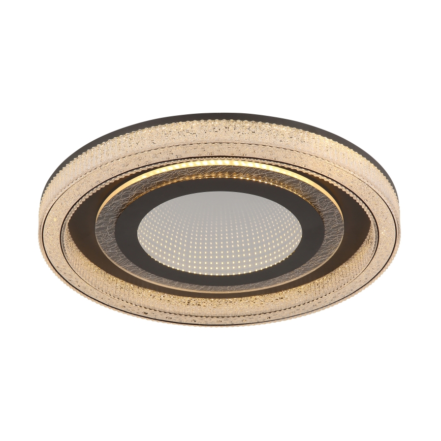 Globo - Lámpara de techo LED regulable LED/48W/230V 2700-6000K diámetro 48 cm antracita + mando a distancia