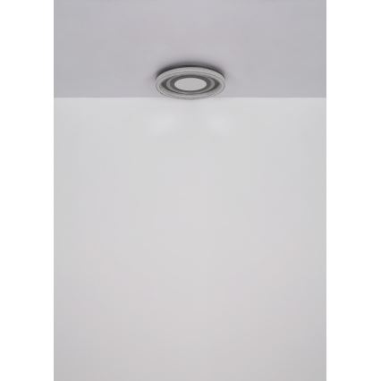 Globo - Lámpara de techo LED regulable LED/48W/230V 2700-6000K diámetro 48 cm antracita + mando a distancia
