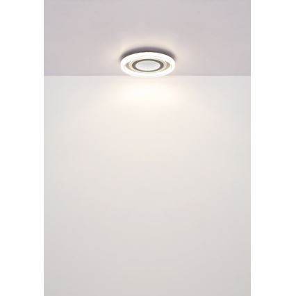 Globo - Lámpara de techo LED regulable LED/48W/230V 2700-6000K diámetro 48 cm blanca + mando a distancia