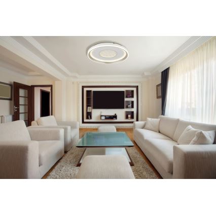 Globo - Plafón LED regulable LED/48W/230V 2700-6000K diá. 48 cm + control remoto