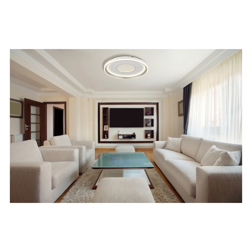 Globo - Plafón LED regulable LED/48W/230V 2700-6000K diá. 48 cm + control remoto