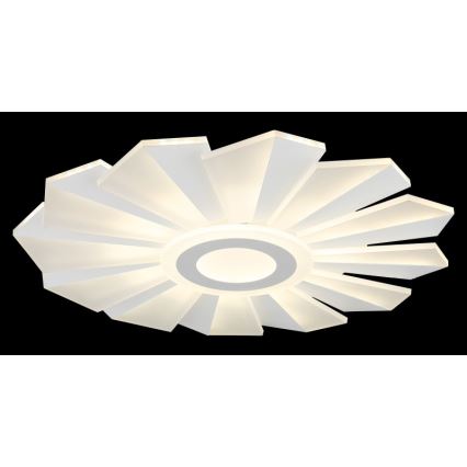 Globo - Lámpara de techo LED regulable LED/58W/230V 2700-6000K diámetro 50 cm blanca + mando a distancia