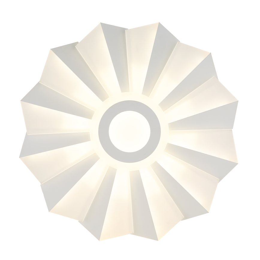 Globo - Lámpara de techo LED regulable LED/58W/230V 2700-6000K diámetro 50 cm blanca + mando a distancia