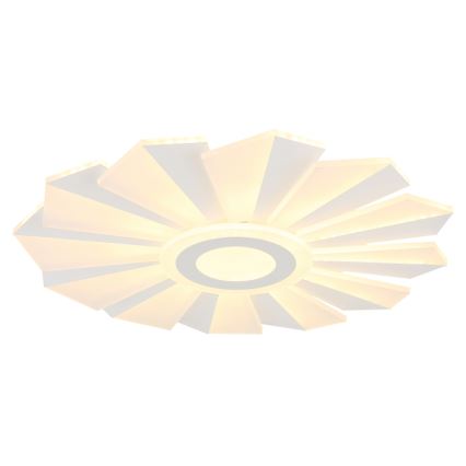 Globo - Lámpara de techo LED regulable LED/58W/230V 2700-6000K diámetro 50 cm blanca + mando a distancia