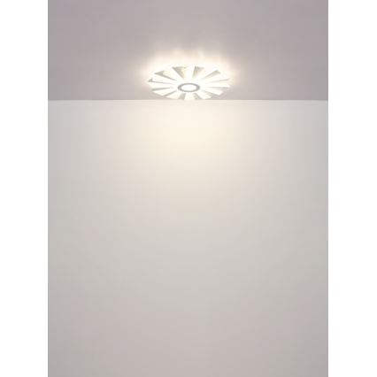 Globo - Lámpara de techo LED regulable LED/58W/230V 2700-6000K diámetro 50 cm blanca + mando a distancia