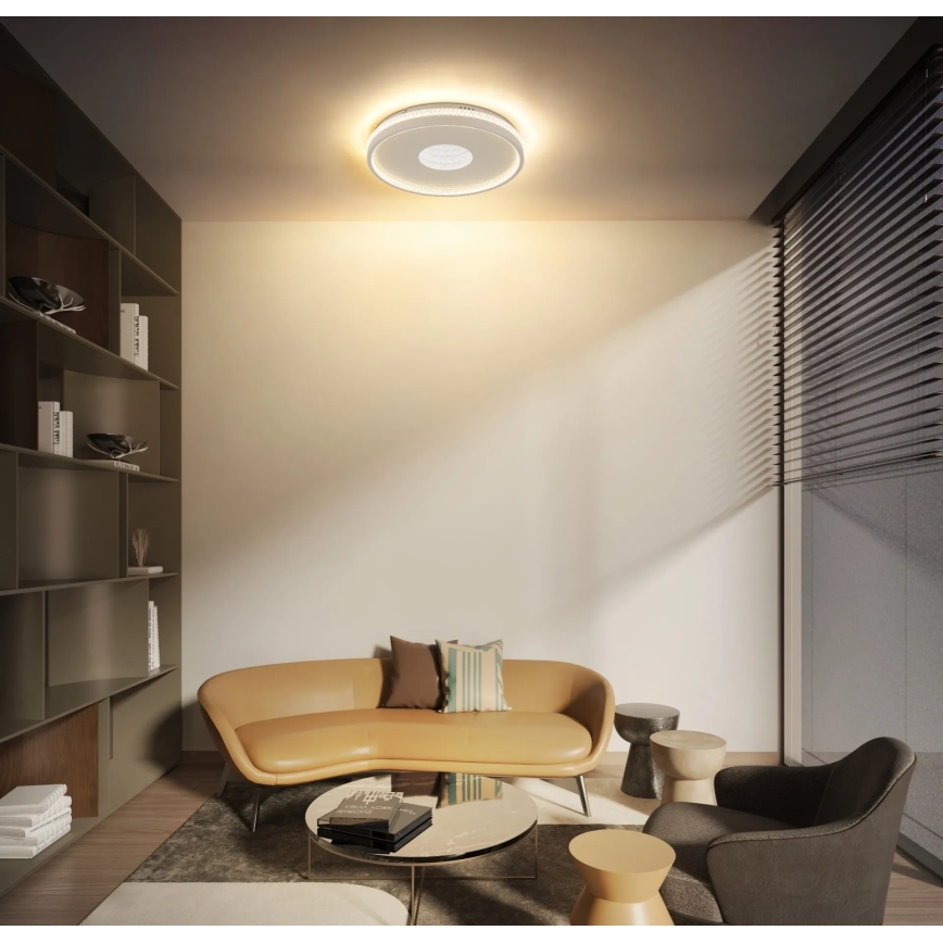 Globo - Luminaria de techo LED regulable LED/30W/230V 2700-6500K Ø 41 cm + mando a distancia
