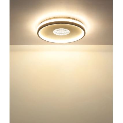 Globo - Luminaria de techo LED regulable LED/30W/230V 2700-6500K Ø 41 cm + mando a distancia