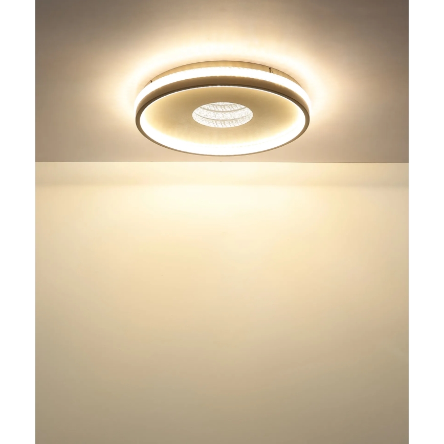 Globo - Luminaria de techo LED regulable LED/30W/230V 2700-6500K Ø 41 cm + mando a distancia
