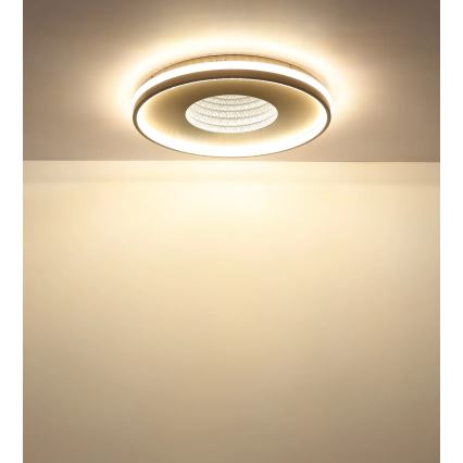 Globo - Luminaria de techo LED regulable LED/40W/230V 2700-6500K ø 50,5 cm + control remoto