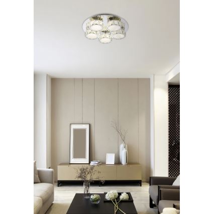 Globo - Plafón LED regulable LED/40W/230V 4000K diá. 40 cm