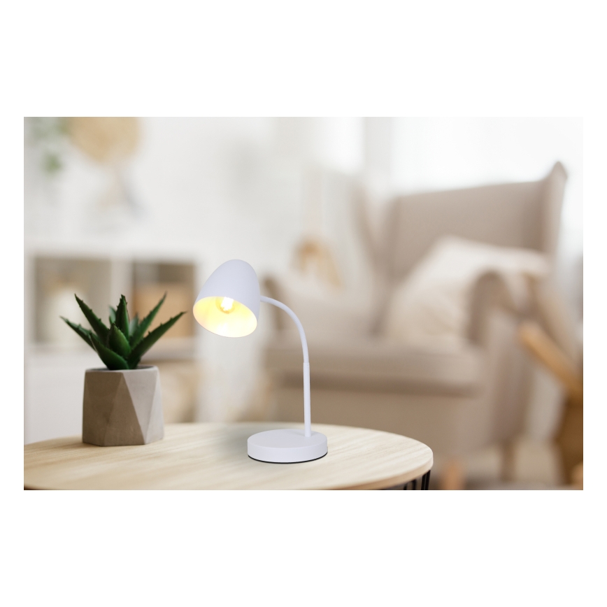 Globo - Lámpara de mesa 1xE14/25W/230V blanco