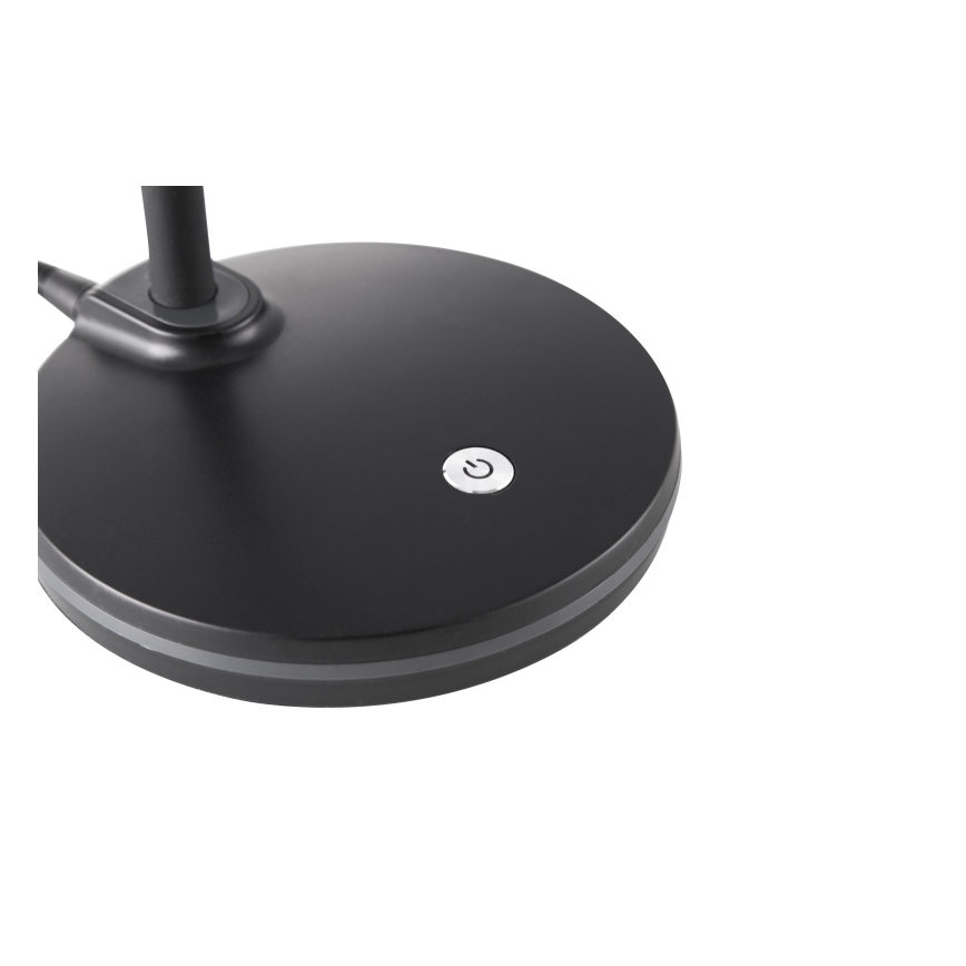 Globo - Lámpara de mesa regulable LED táctil LED/4,6W/230V negro