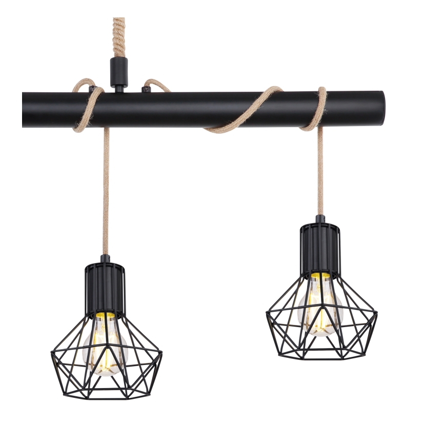 Globo - Lámpara colgante 4xE27/60W/230V