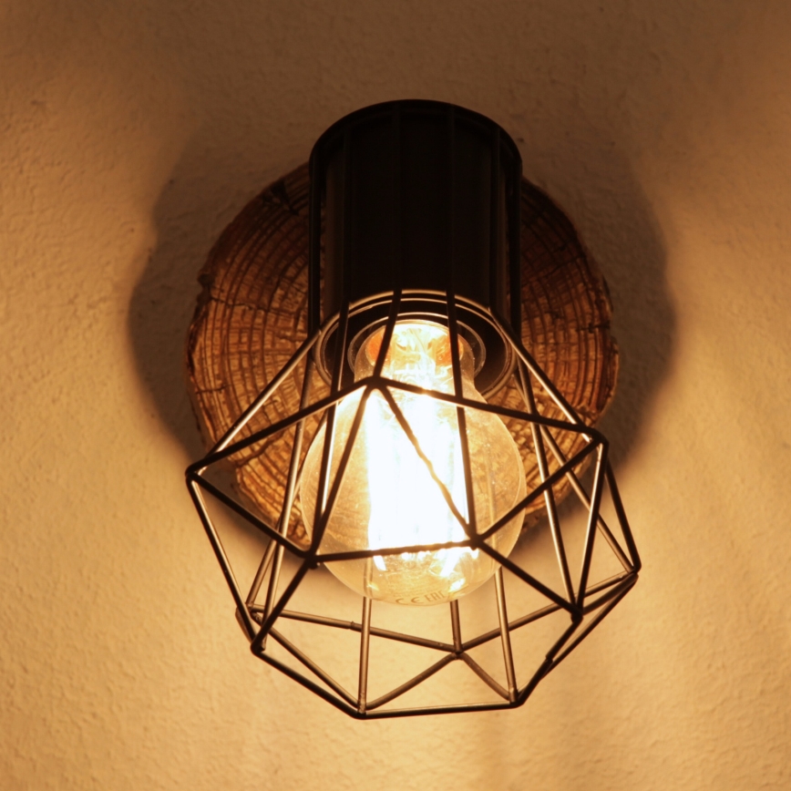 Globo - Lámpara de pared con foco 1xE27/60W/230V