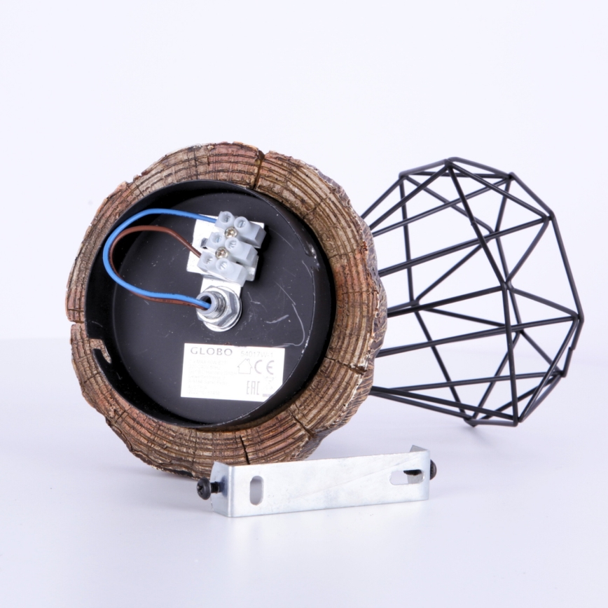 Globo - Lámpara de pared con foco 1xE27/60W/230V