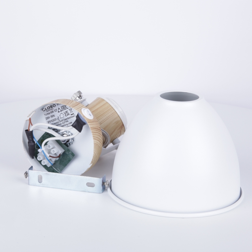 Globo - Foco de pared 1xE27/40W/230V