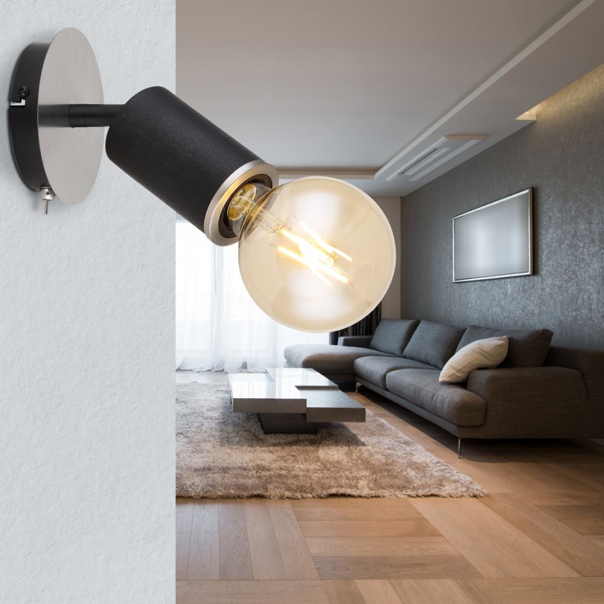 Globo - Foco de pared 1xE27/60W/230V