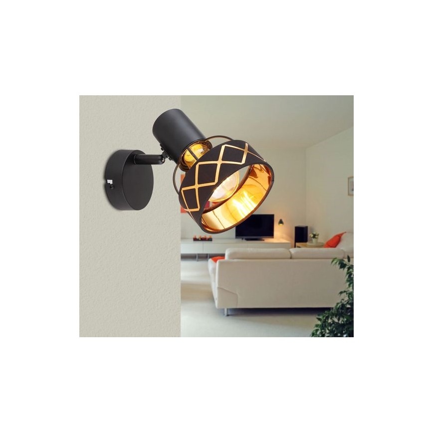 Globo 54040-1 - Foco de pared BLANCA 1xE27/40W/230V