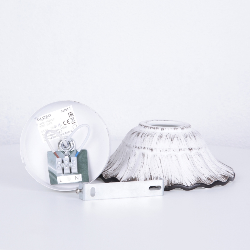 Globo - Foco de pared 1xE27/40W/230V